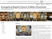 Tablet Screenshot of chiesabattistadimilano.it